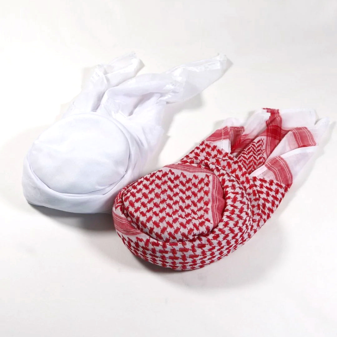 Readymade ghotrah yashmagh غترة حمدانية جاهزة